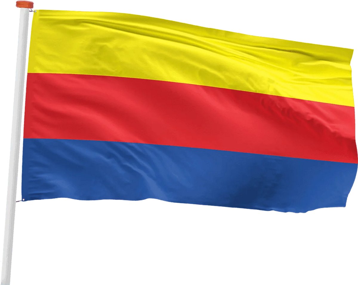 Provincievlag Noord Holland | 100 x 150 cm | karabijnhaken